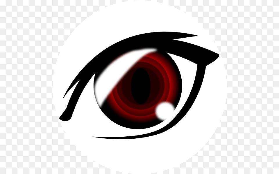 Anime Girl Eyes Red Anime Eyes Transparent Red Anime Eyes Transparent, Disk Png