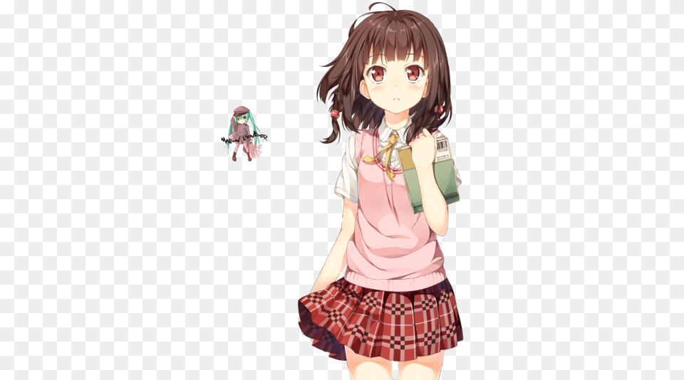 Anime Girl Transparent Image Anime Student Girl Drawing, Book, Publication, Comics, Female Free Png
