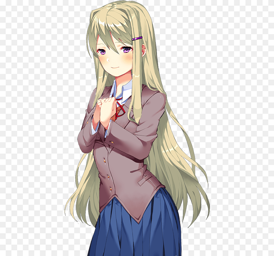 Anime Girl Hair, Adult, Publication, Person, Female Free Png Download