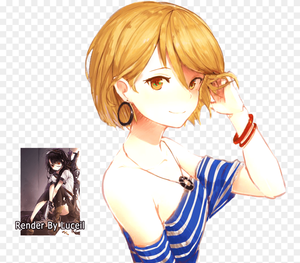 Anime Girl Hair Anime Girl Short Hair, Adult, Publication, Person, Woman Png Image