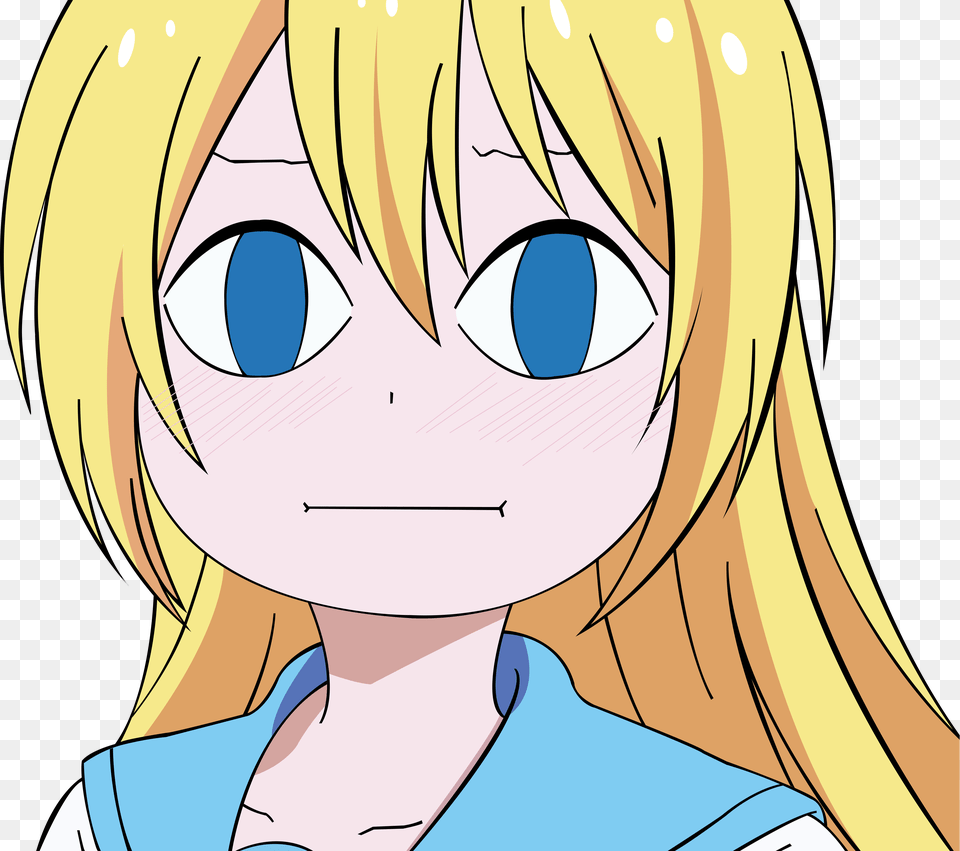 Anime Girl Poker Face, Book, Comics, Publication, Person Png Image