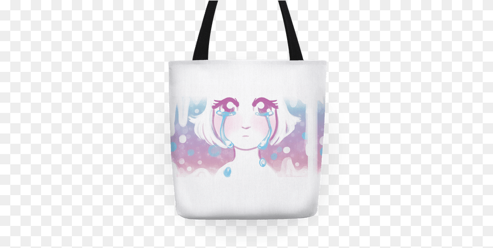 Anime Girl Tears Totes Tears Of Anime Girl, Accessories, Bag, Handbag, Purse Png