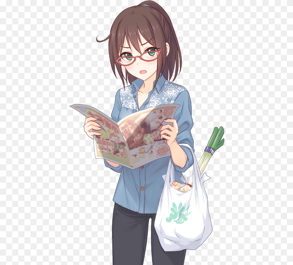 Anime Girl Transparent 2 Cartoon, Woman, Publication, Person, Female Free Png Download