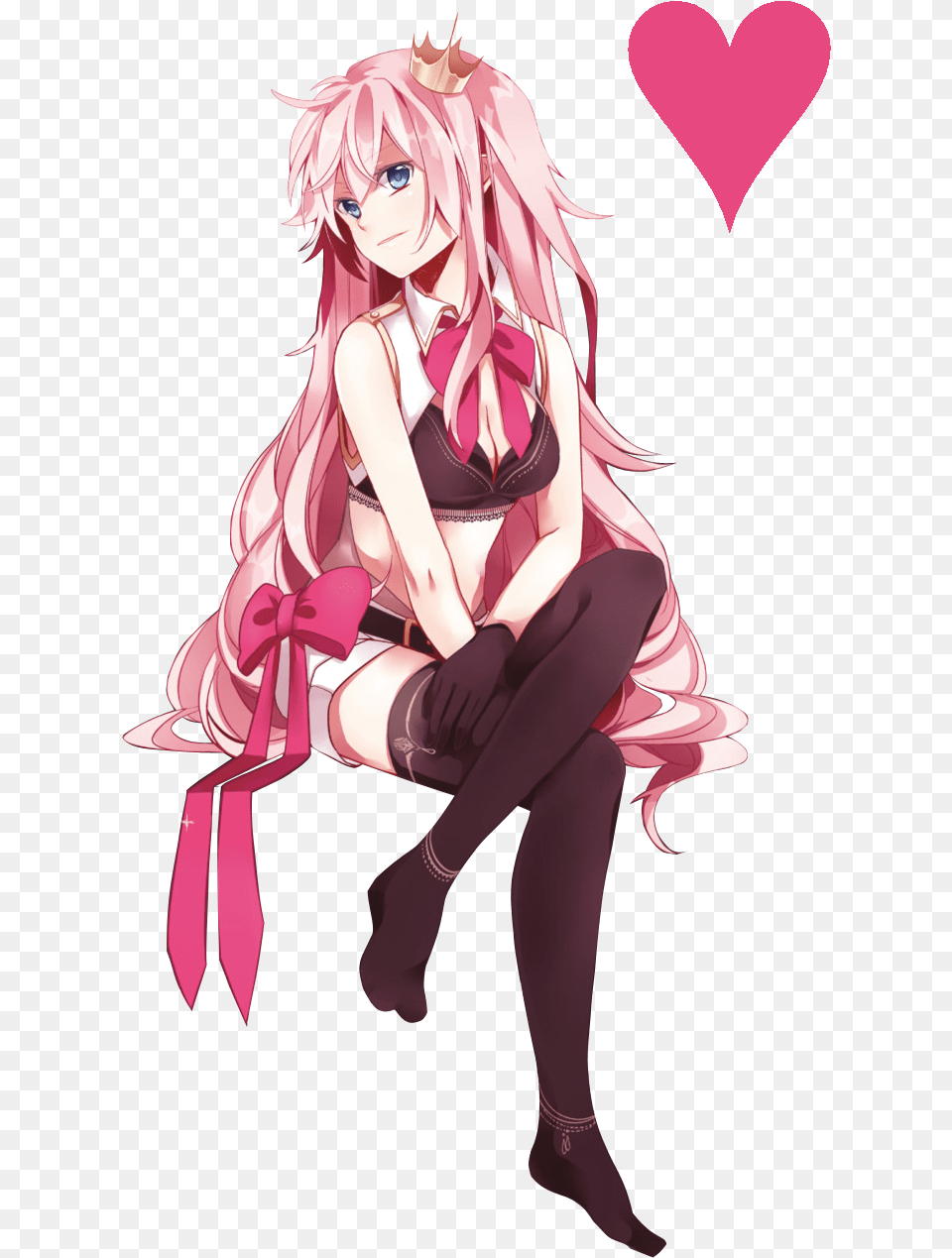 Anime Girl Valentine, Publication, Book, Comics, Adult Free Png Download