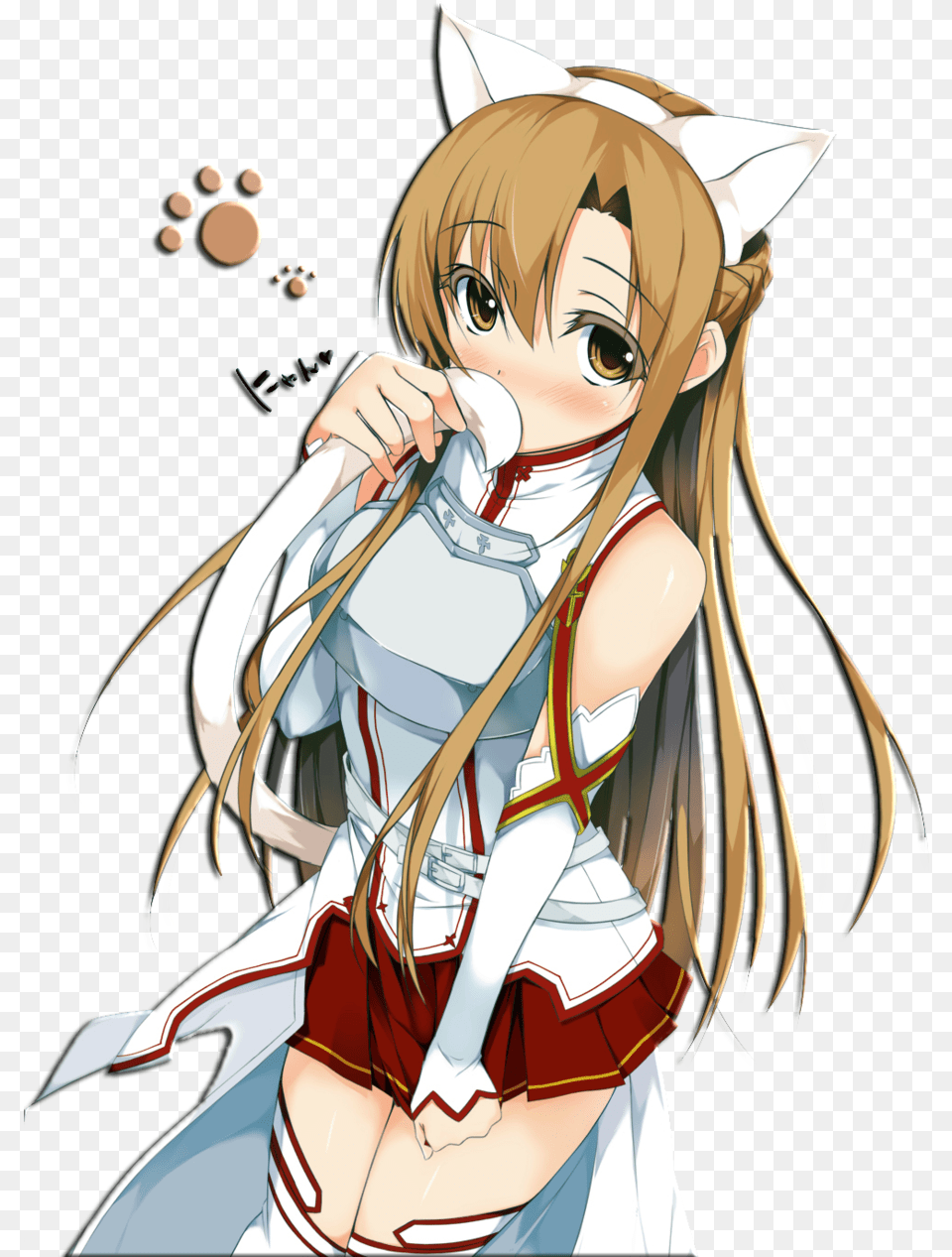 Anime Girls Collection Sword Art Online Asuna Cute, Publication, Book, Comics, Adult Free Png Download