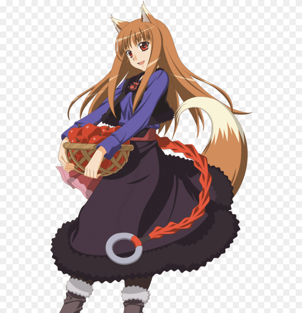 Anime Girls List Iphone Holo Spice And Wolf, Publication, Book, Comics, Adult Free Png