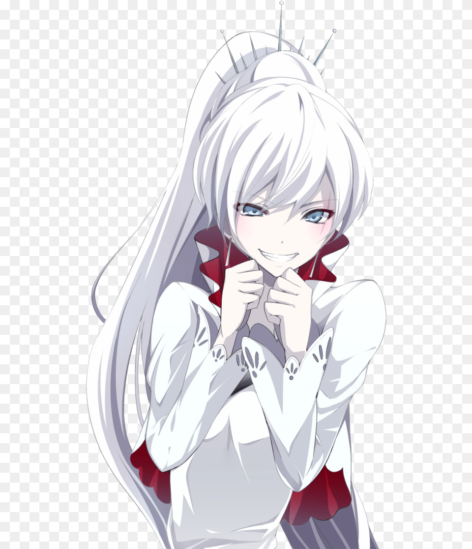 Anime Girls Silver Hair, Publication, Book, Comics, Adult Png
