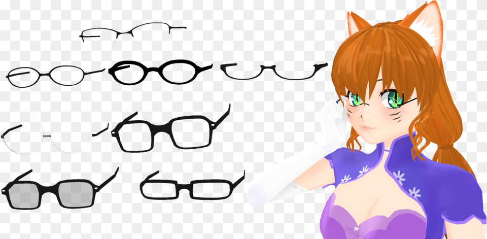 Anime Glasses Image Free Library Anime Glasses, Accessories, Sunglasses, Book, Comics Png