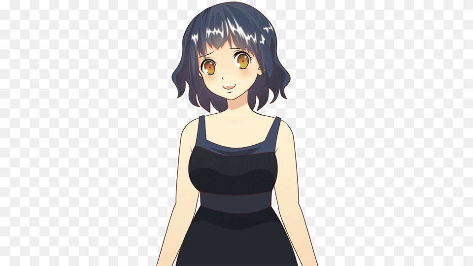 Anime Got An Style Game Anime Girl Gif Transparent, Book, Publication, Comics, Adult Free Png Download