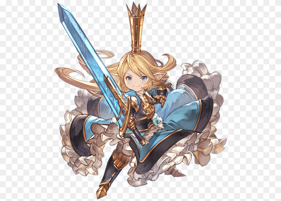 Anime Granblue Fantasy Versus Charlotta, Book, Comics, Publication, Person Png