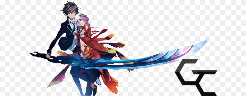Anime Guilty Crown Sword, Adult, Person, Female, Woman Free Png