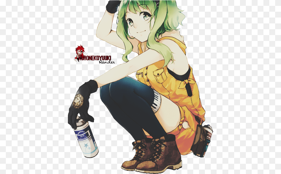 Anime Gumi Megpoid, Book, Publication, Comics, Adult Png