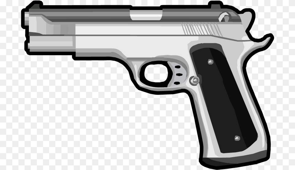 Anime Gun Revolver Transparent Anime Pistol, Firearm, Handgun, Weapon, Smoke Pipe Free Png