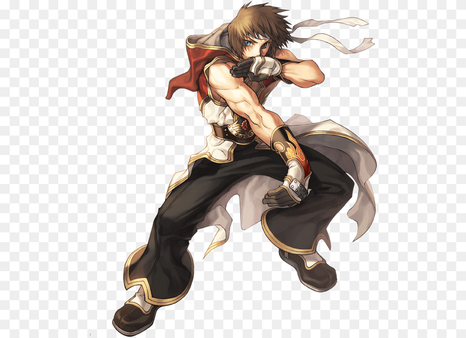 Anime Guy Fist Fighter, Book, Comics, Publication, Baby Free Png