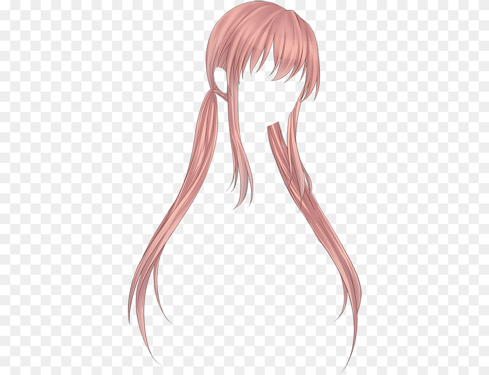 Anime Hair 4 Anime Girl Hair Transparent, Adult, Book, Comics, Female Free Png