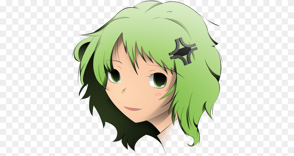 Anime Head Transparent Clipart Anime Girl Head, Book, Comics, Publication, Person Png Image