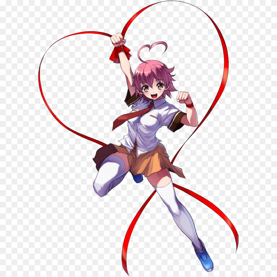 Anime Heart Arcana Heart 3 Heart Aino, Book, Comics, Publication, Person Png