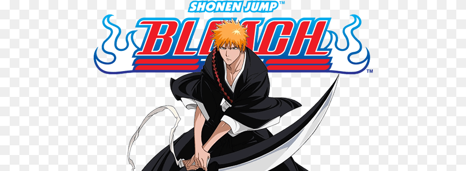 Anime Highlight Bleach Bleach Blade Battles, Publication, Book, Comics, Person Free Png Download