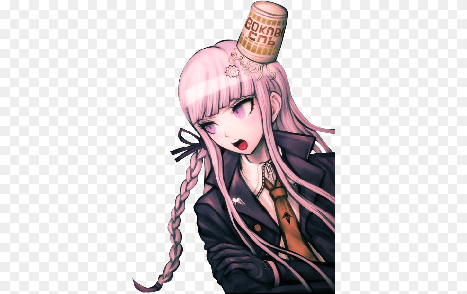 Anime Image Kyouko Kirigiri Cup Noodles, Book, Comics, Publication, Adult Free Png Download