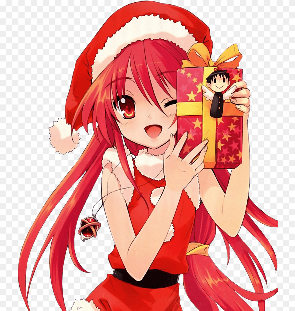 Anime Images Anime Render Download Thank You And Merry Christmas Anime, Book, Comics, Publication, Adult Png