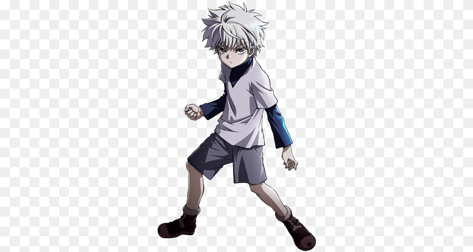 Anime Images Transparent Hunter X Hunter Killua, Book, Comics, Publication, Manga Free Png