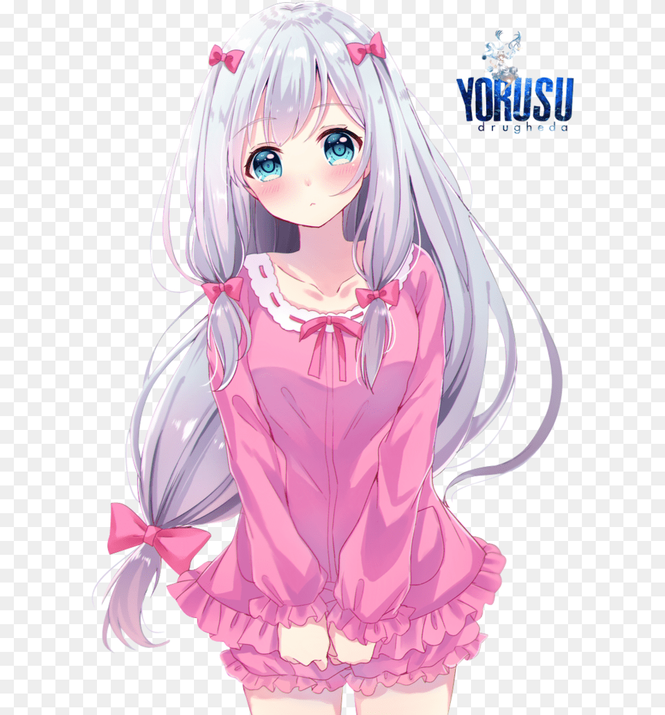 Anime Izumi Sagiri, Book, Publication, Comics, Female Free Png