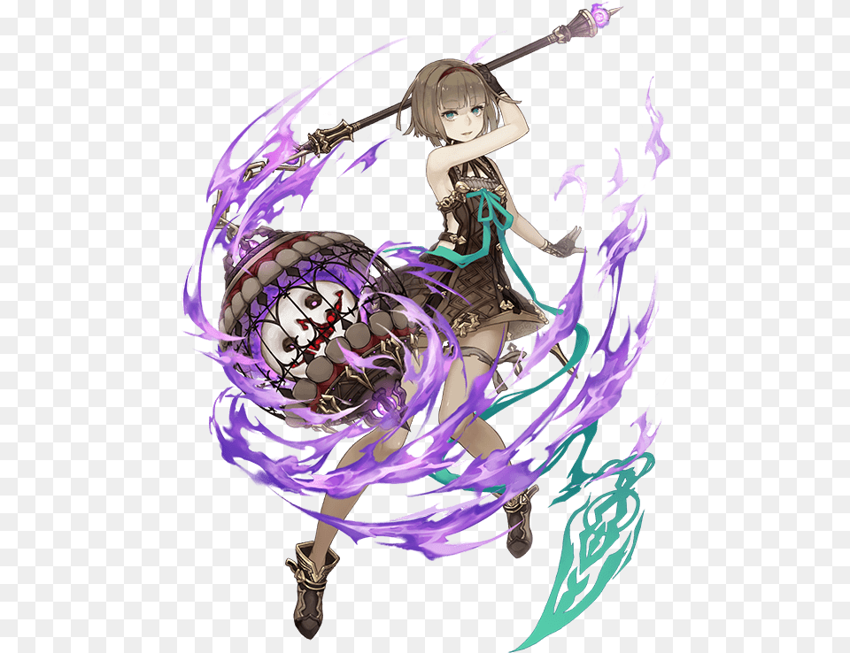 Anime Jino Pokelabo Sinoalice Gretel Purple Sinoalice Hansel, Book, Comics, Publication, Adult Free Transparent Png