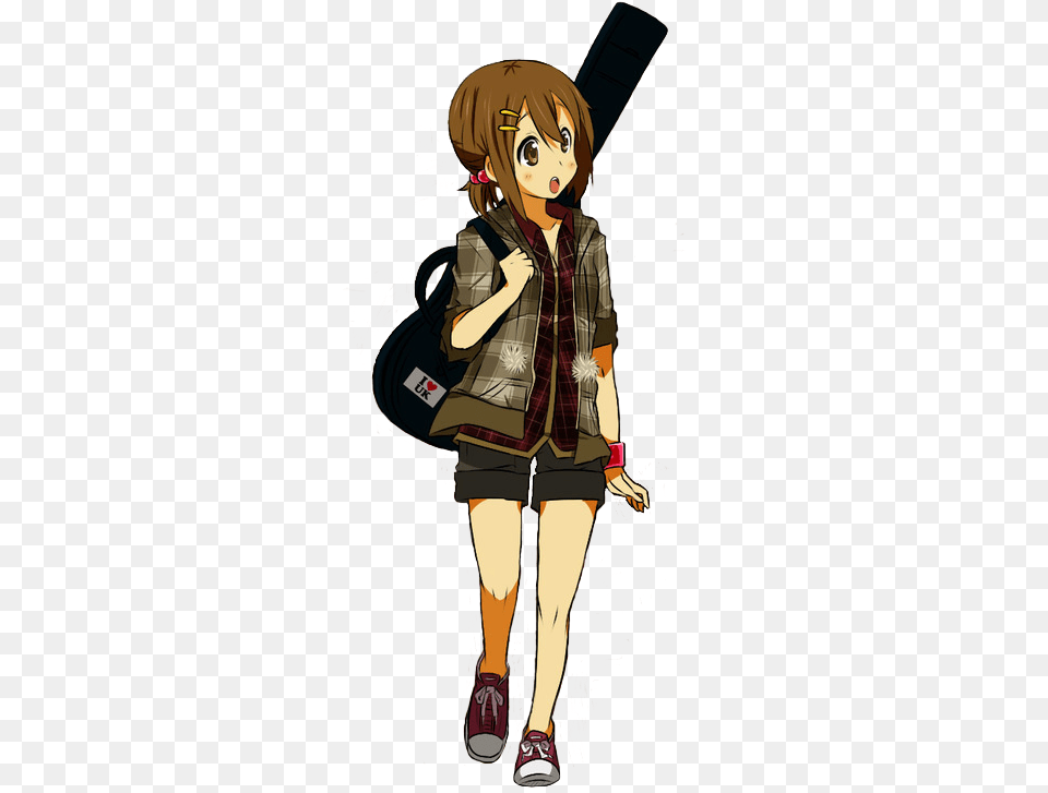 Anime K On Yui Guitar, Book, Comics, Publication, Adult Free Png
