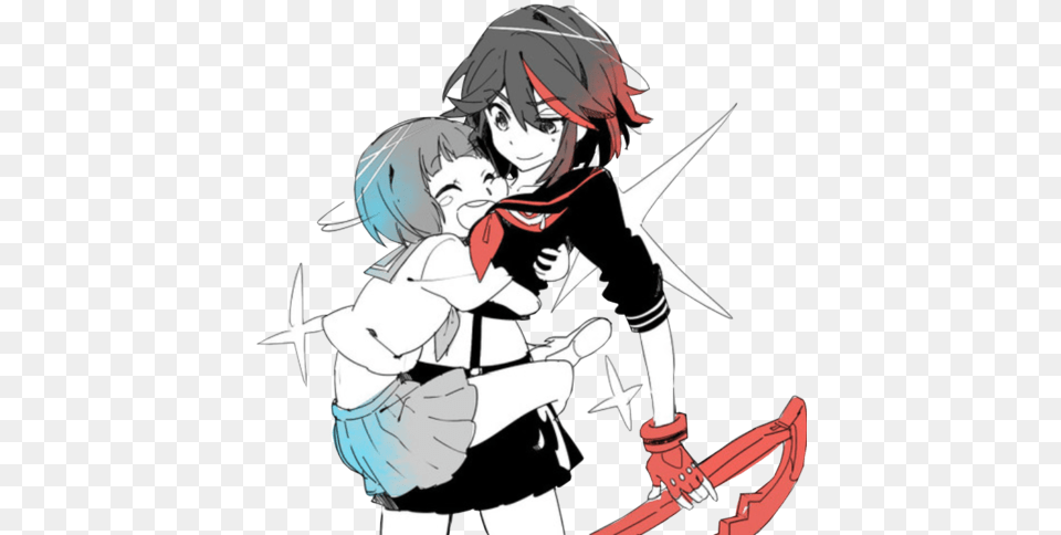 Anime Kill La Kill And Ryuko Matoi Image Kill La Kill Akame, Publication, Book, Comics, Person Free Png