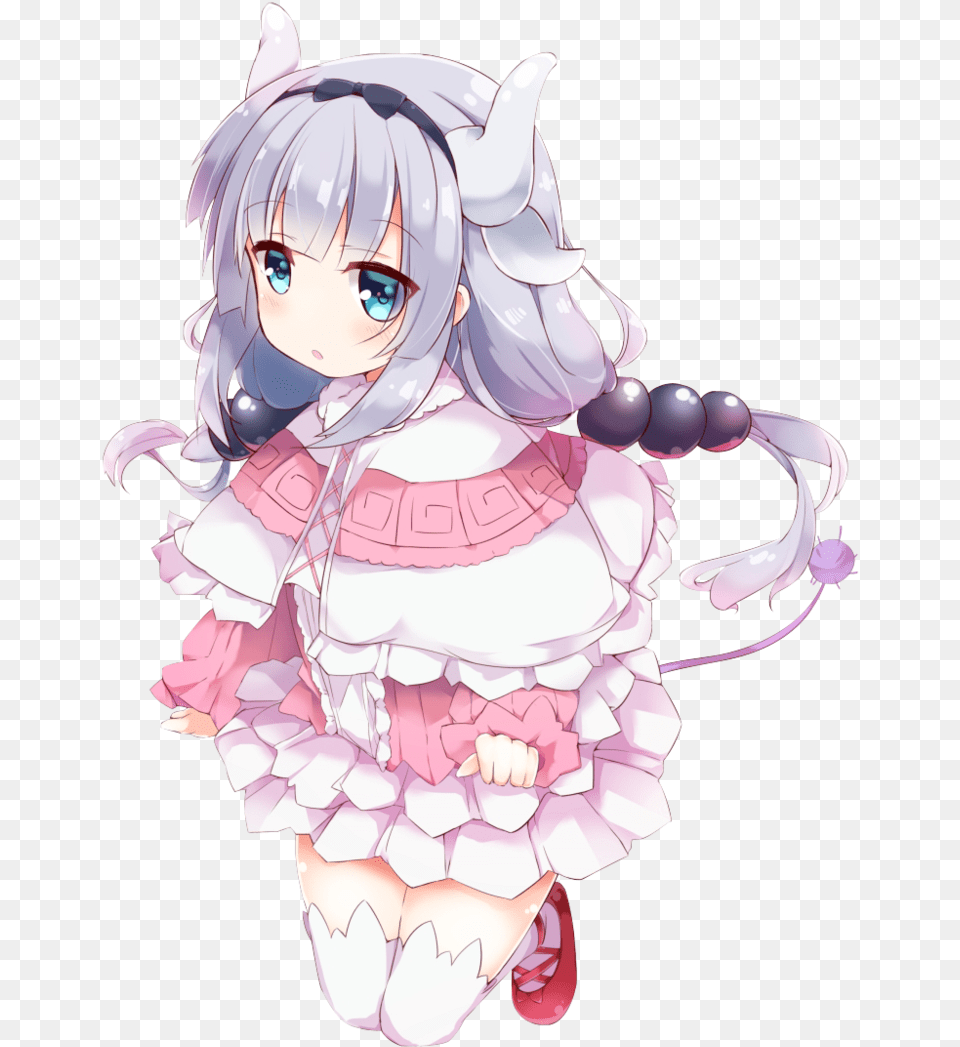 Anime Kobayashisanchinomaiddragon Kanna Cute Anime Small Girl, Book, Comics, Publication, Baby Png Image