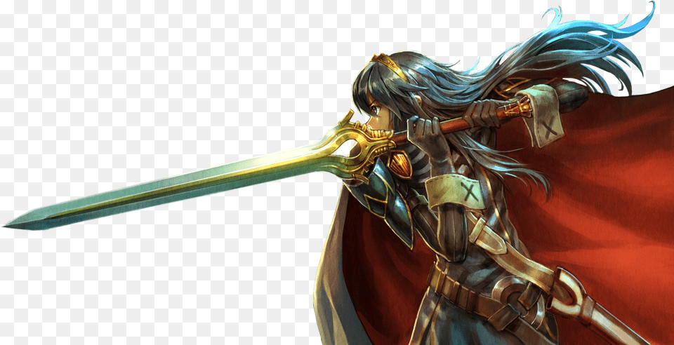 Anime Lucina Wallpaper Hd, Weapon, Sword, Adult, Person Png Image