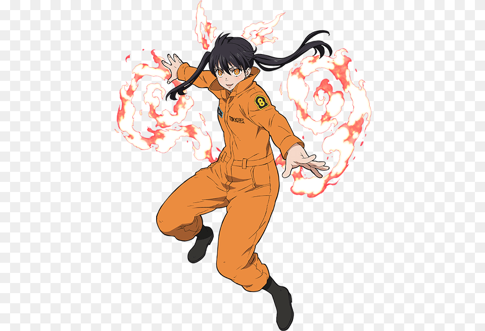 Anime Manga Fireforce Tamaki Tamakikotatsu Kotatsu Ens Tamaki Fire Force, Book, Comics, Publication, Person Free Transparent Png