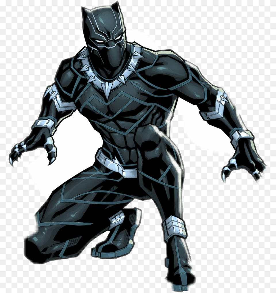 Anime Marvel Black Panther, Adult, Male, Man, Person Free Transparent Png