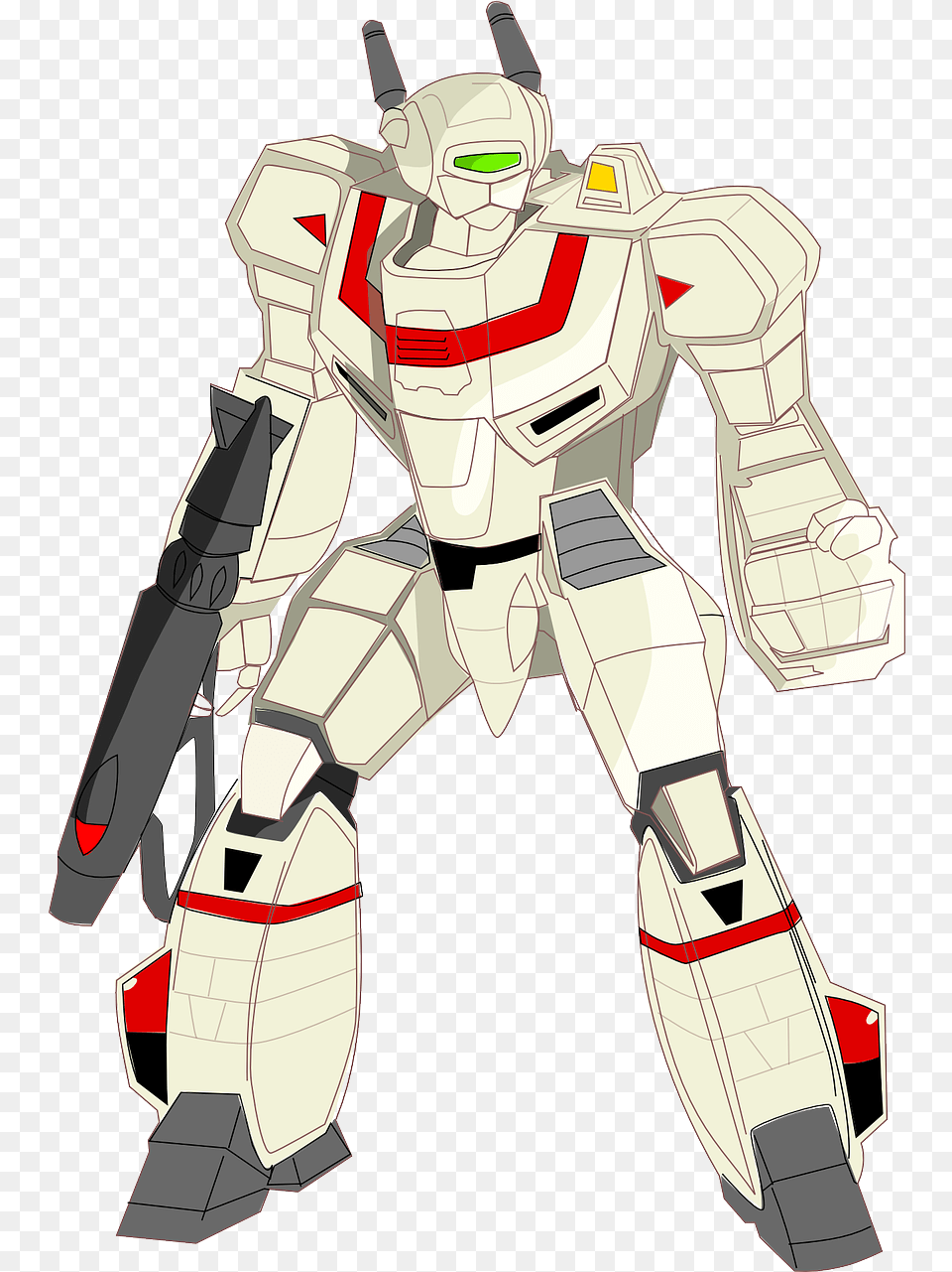 Anime Mecha Vector Clipart Japanese Robot, Person Free Transparent Png