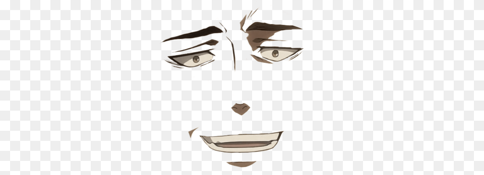 Anime Meme Face Funny Anime Face, Art Free Transparent Png