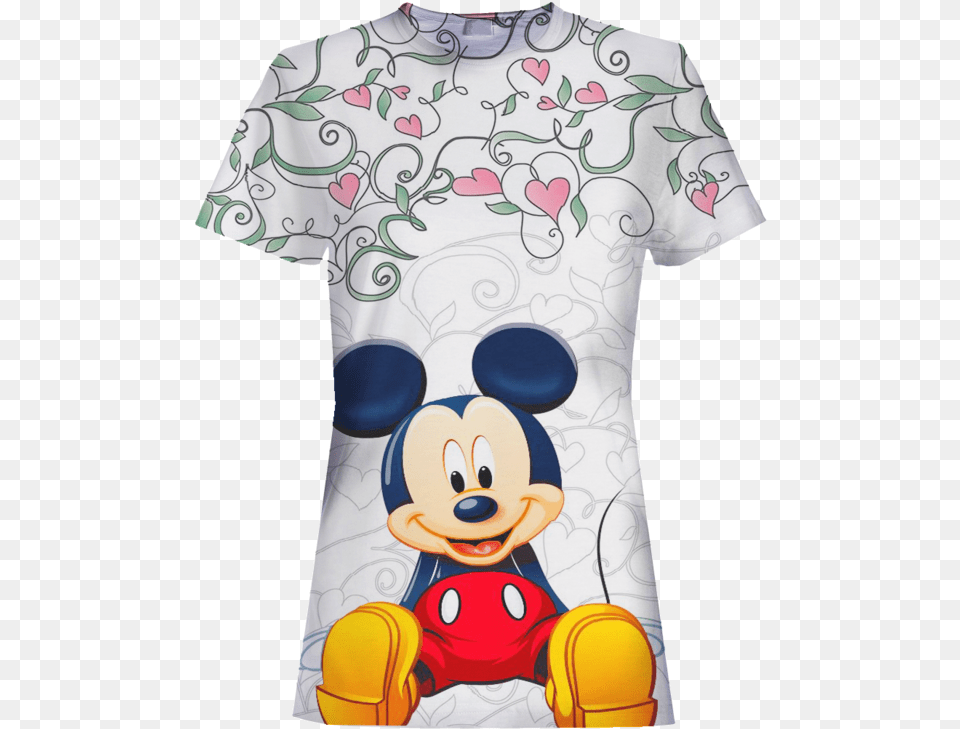 Anime Mickey Mouse 3d T Shirt File Mickey Mouse, Clothing, T-shirt, Person Free Png