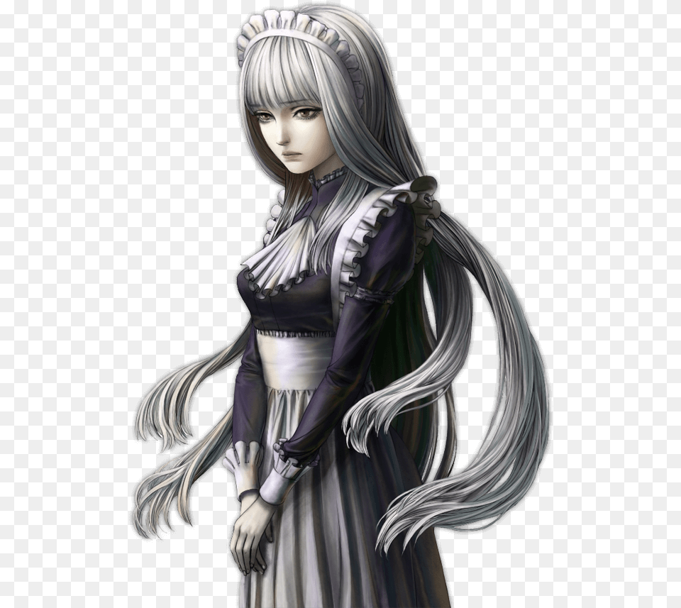 Anime Moyotaro Novectacle Fata Morgana No Yakata The House In Fata Morgana White Haired Girl, Book, Comics, Publication, Adult Free Transparent Png