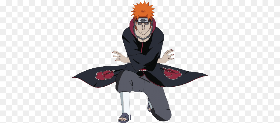 Anime Naruto Naruto Pain Full Body, Publication, Book, Comics, Person Png Image