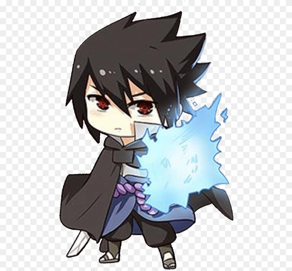 Anime Naruto Uchiha Sasuke Keychain Acrylic Key Ring, Publication, Book, Comics, Manga Free Png Download