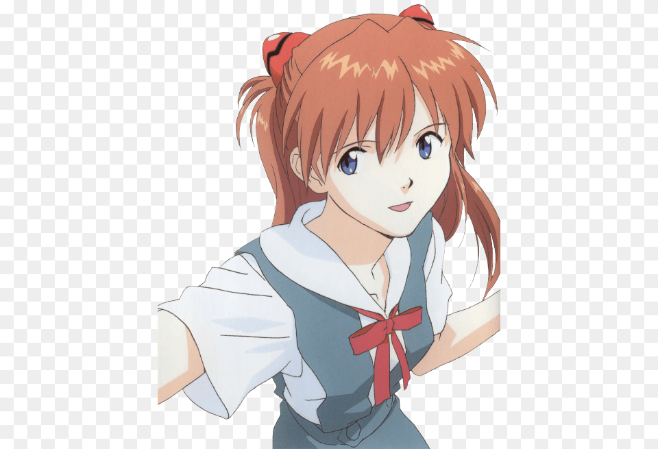 Anime Neon Genesis Evangelion Transparent Asuka Langley Asuka Langley Soryu, Baby, Book, Comics, Person Png