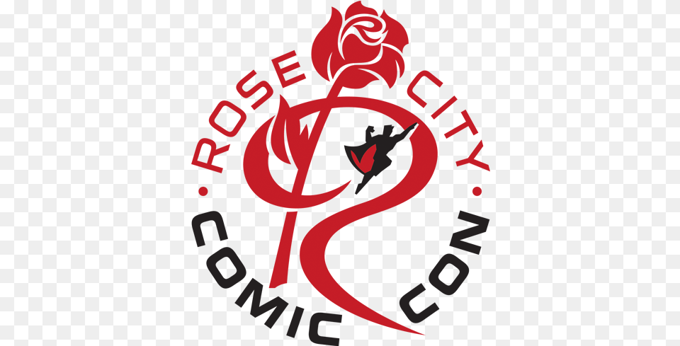 Anime Nyc Is Powered By Crunchyroll And Will Feature Rose City Comic Con 2018 Logo, Flower, Plant Free Transparent Png