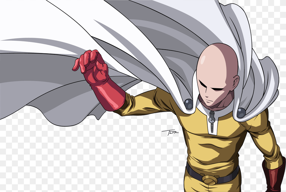 Anime One Punch Man One Punch Man, Book, Comics, Publication, Person Png