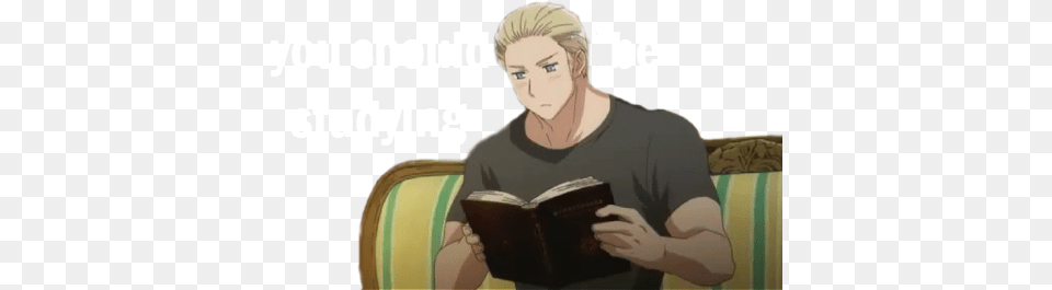 Anime One Shots Germany X Reader Hetalia, Book, Reading, Publication, Person Png Image