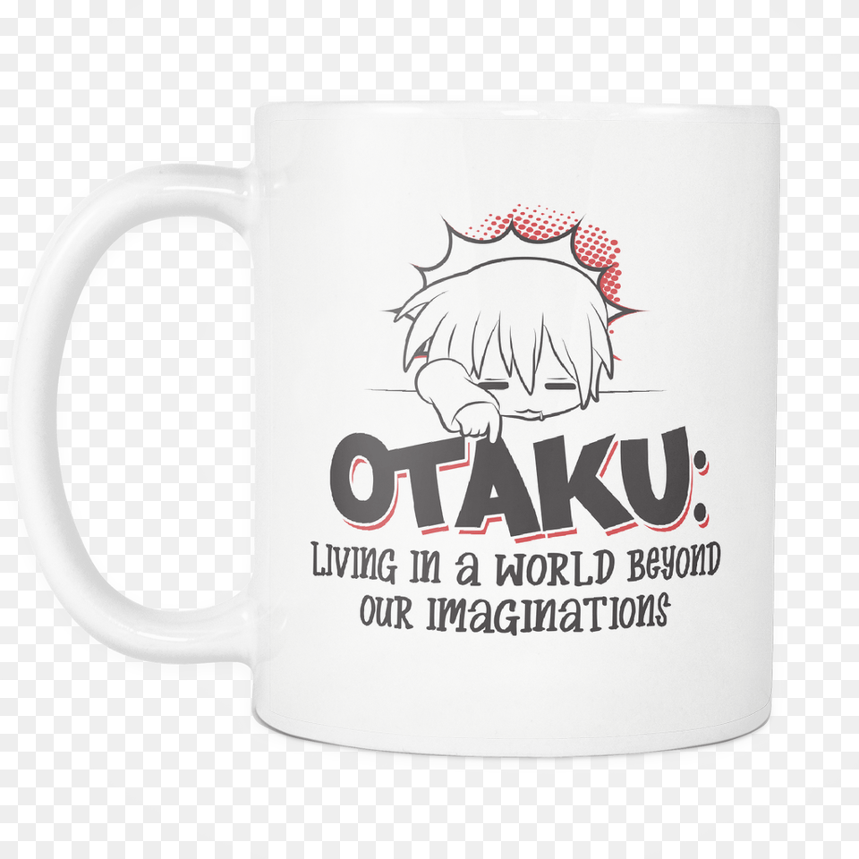 Anime Otaku Coffee Mug 11oz White Otaku Coffee Mug, Cup, Beverage, Coffee Cup Png Image