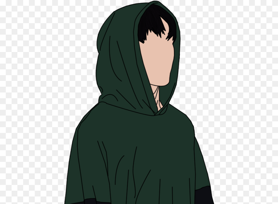 Anime Outline Seventeen Vernon Vernonchoi Hansol Vector Art Kpop Seventeen, Fashion, Adult, Person, Hood Free Png Download