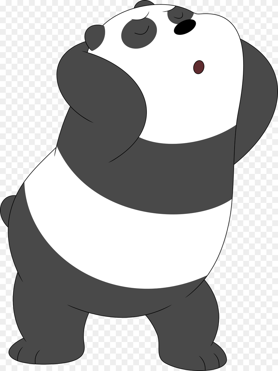 Anime Panda Panda We Bare Bears, Animal Free Png