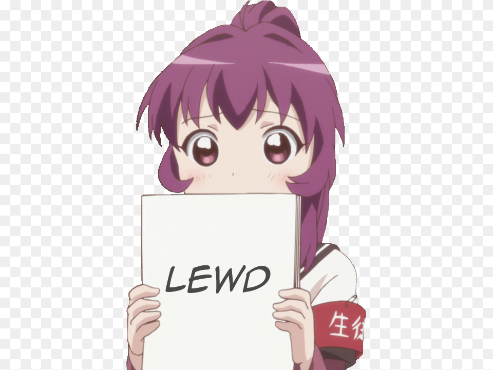Anime Pic Lewd Sign, Book, Comics, Publication, Baby Free Png Download