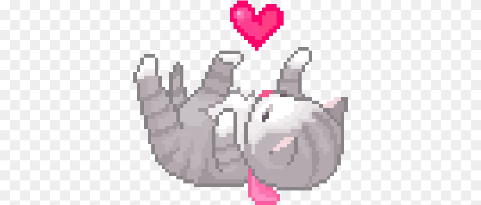 Anime Pixel Art Cute Transparent Cat Heart Gif, Electronics, Hardware, Clothing, Glove Png