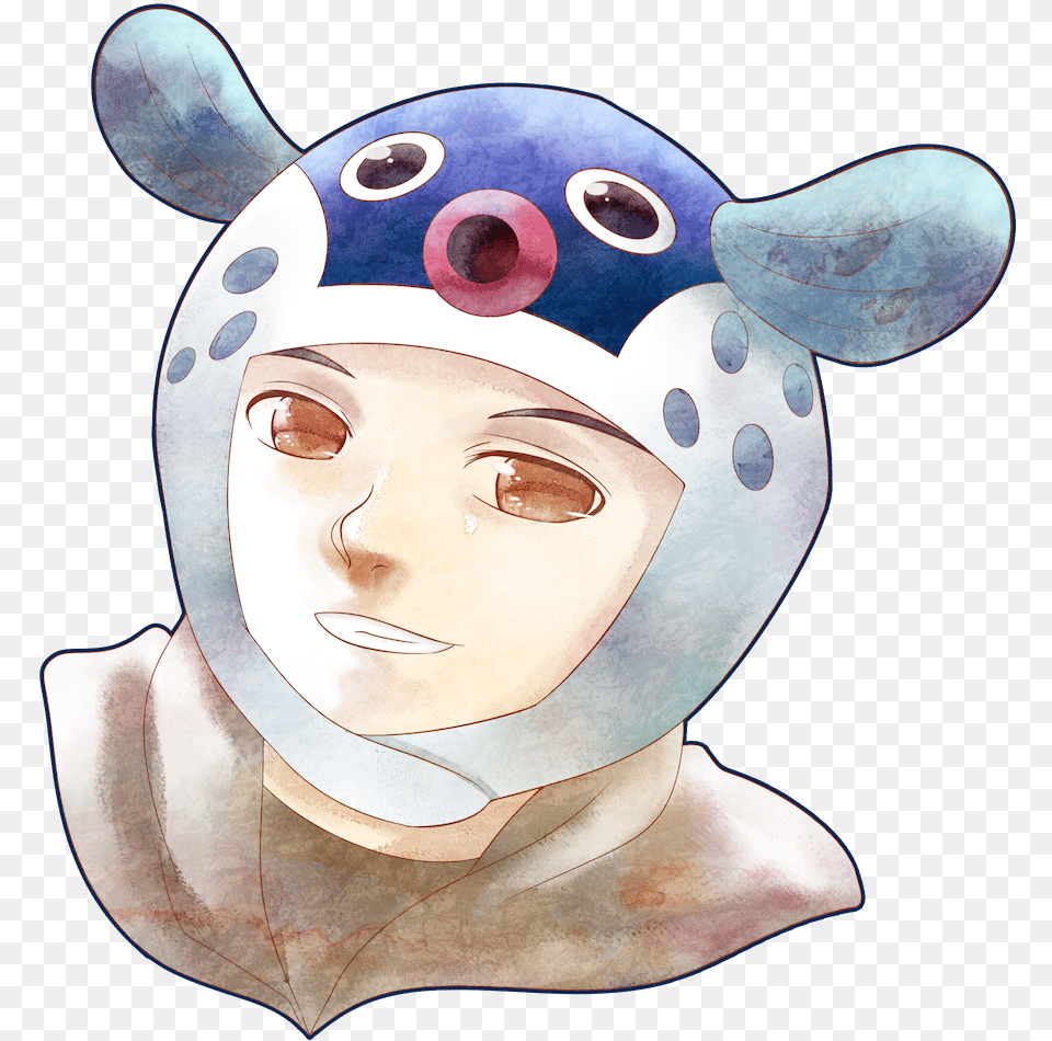 Anime Portrait Of William By Kura Ou Illustration, Clothing, Hat, Baby, Person Free Transparent Png