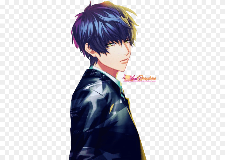 Anime Render Picture Mart Cool Anime Render Boy, Publication, Book, Comics, Person Free Png Download